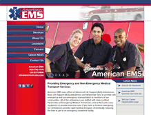 Tablet Screenshot of american-ems.com